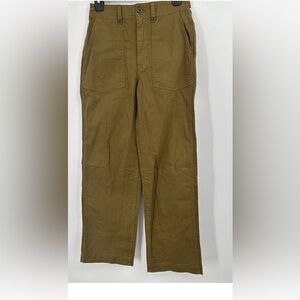 Madewell The Perfect Vintage Wide-Leg Cargo Pant Utility Edition 32 Waist